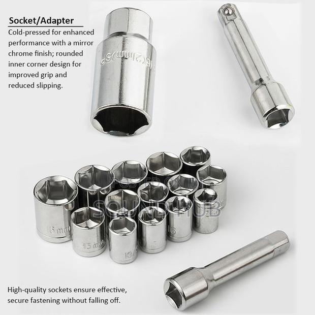 Mythco 40-Piece Manual Ratchet Tool Kit for Mechanics · Photo 3