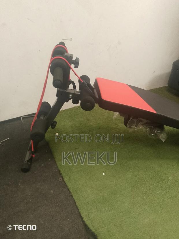 3 in One Stomack Bench With Dumbells · Photo 2