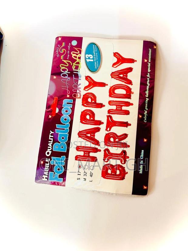 Balloons . Happy Birthday Foil Balloons -Party Decorations · Photo 1