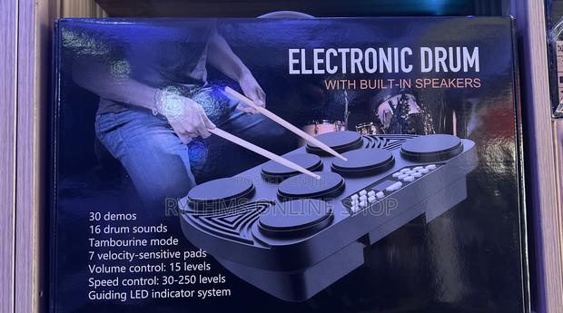 Electronic Drum Pad With Built-in Speaker · Photo 1