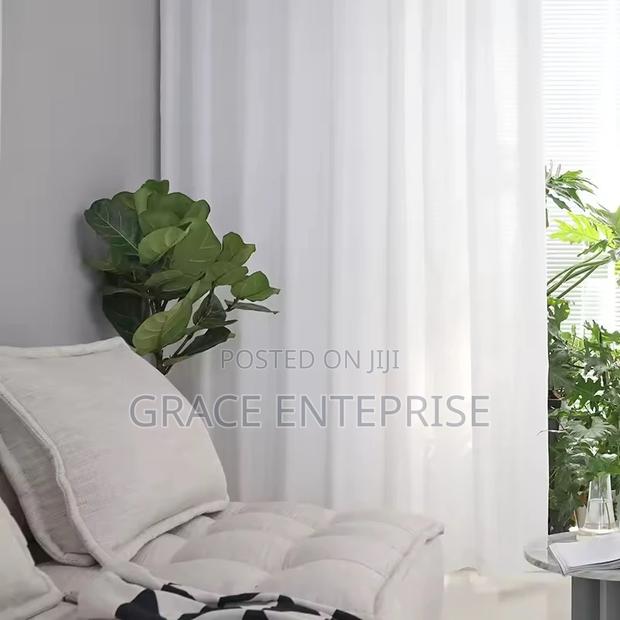 High Quality Voile Curtains Available in Diff Col · Photo 1