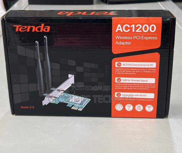 Tenda AC1200 Wireless PCI Express Adapter or Card E12 · Photo 8