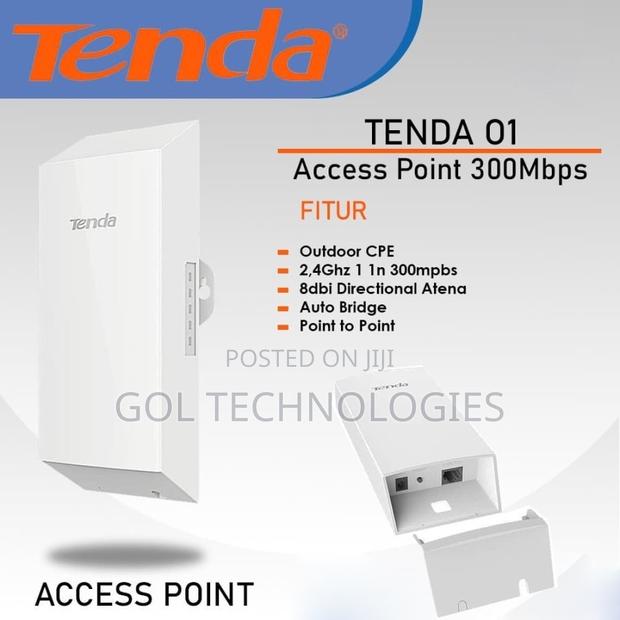 Tenda Access Point 2.4ghz 8dbi Outdoor CPE All for Better · Photo 1