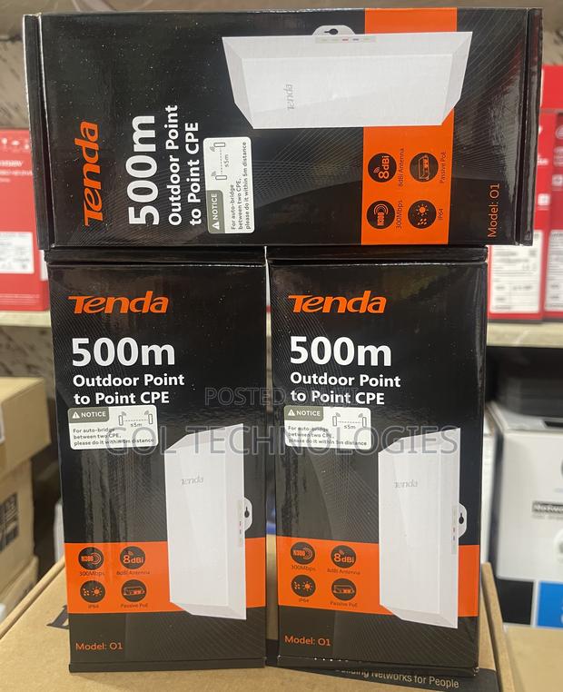 Tenda Access Point 2.4ghz 8dbi Outdoor CPE All for Better · Photo 3