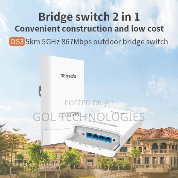 Tenda Access Point Os3 5ghz 12dbi 11ac 867mbps Outdoor Cpe · Photo 5