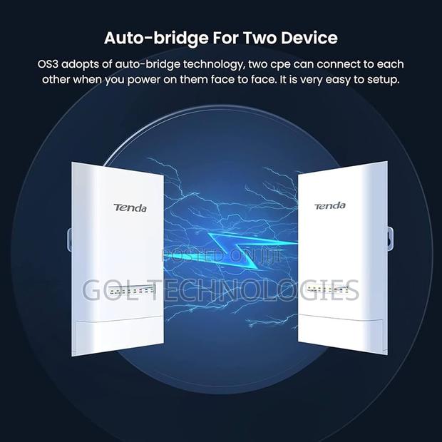 Tenda Access Point Os3 5ghz 12dbi 11ac 867mbps Outdoor Cpe · Photo 4