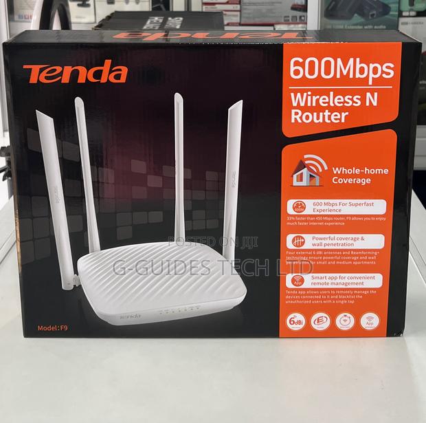 Tenda 600mbps Wireless N Router Whole-Home Coverage F9 · Photo 1
