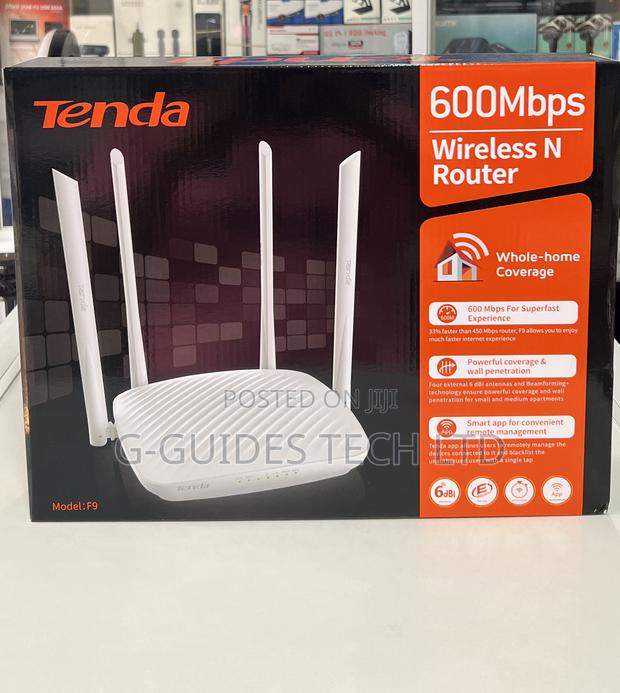 Tenda 600mbps Wireless N Router Whole-Home Coverage F9 · Photo 3