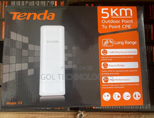 Tenda O3 5km 2.4ghz Long Range Outdoor Point to Point · Photo 5