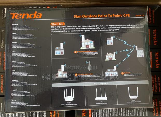 Tenda O3 5km 2.4ghz Long Range Outdoor Point to Point · Photo 6