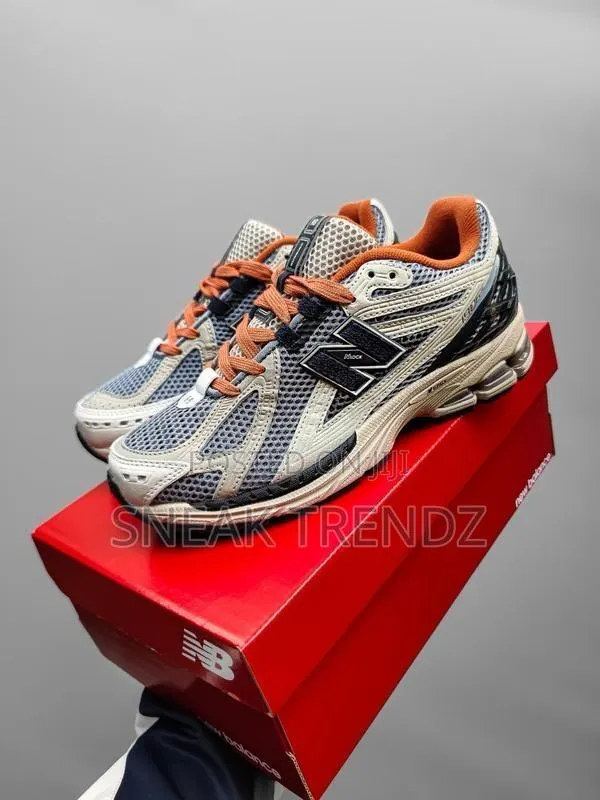 New Balance Nb 1906 Orange M Blue and Cream · Photo 1