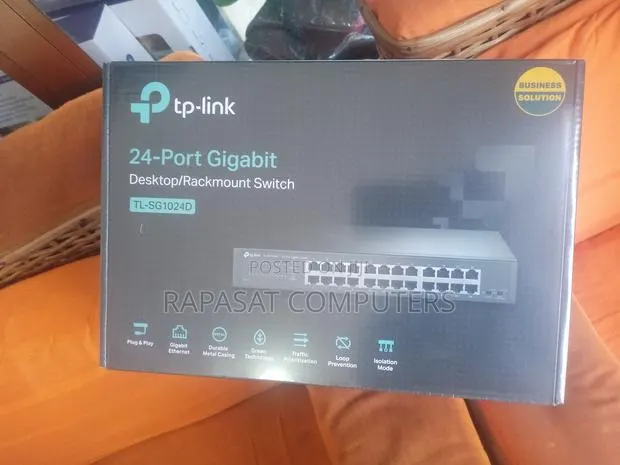 Tp-Link 24-Port Tl-Sg1024d Gigabit Switch · Photo 1