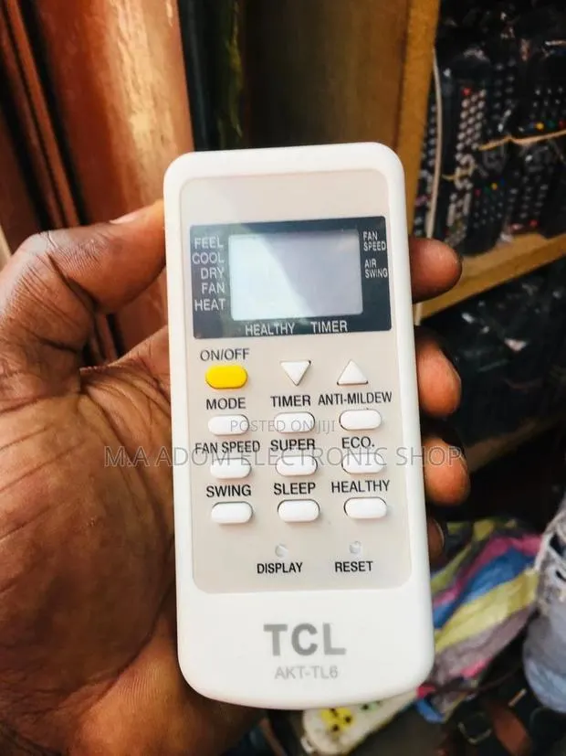 TCL AC Remote: Effortless Cooling at Your Fingertips · Photo 1