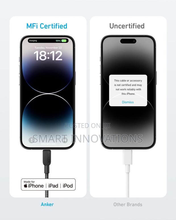 Anker 310 USB-C to Lightning Cable (3ft Braided) · Photo 4