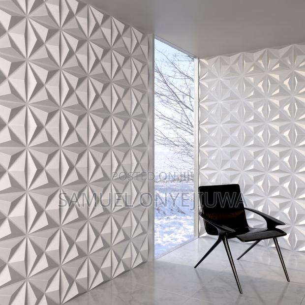 3d PVC Wall Panels White (D003) · Photo 2