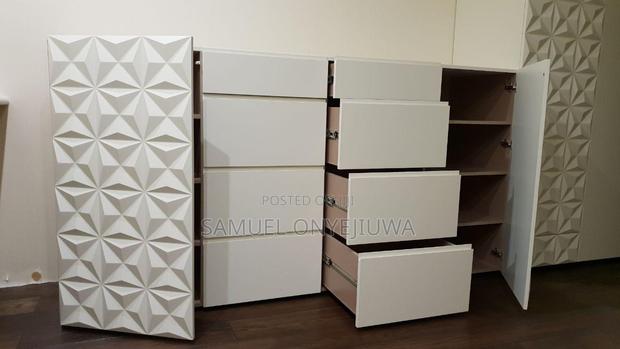 3d PVC Wall Panels White (D003) · Photo 3