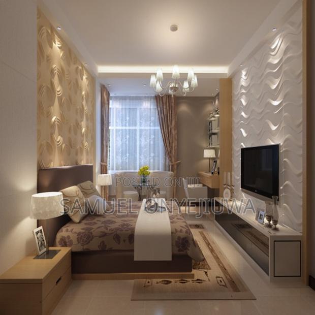 3d PVC Wall Panels White (D007) · Photo 5