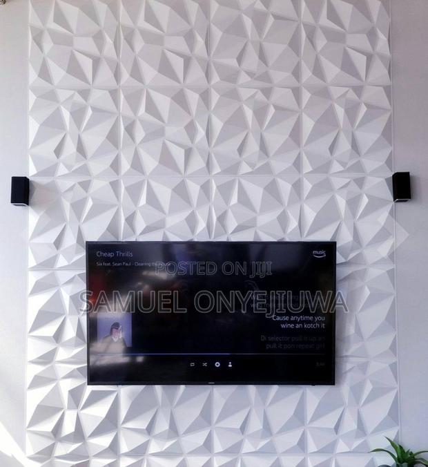 3D PVC Wall Panels White (D094) · Photo 2