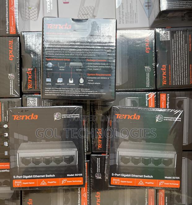 5 Port Gigabit Switch Tenda High Speed Gigabit Desktop · Photo 3