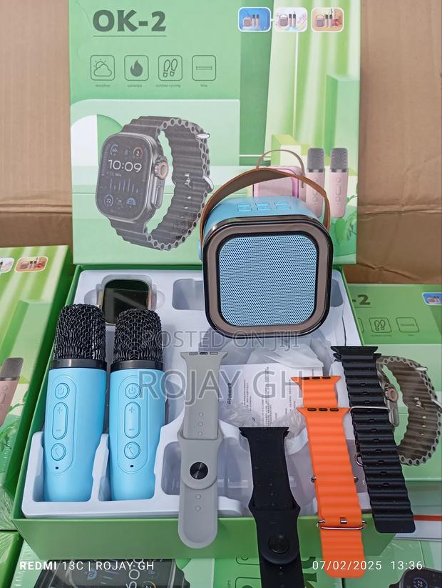 Ok-2 Smartwatch With Kareoke Speaker Mics · Photo 1
