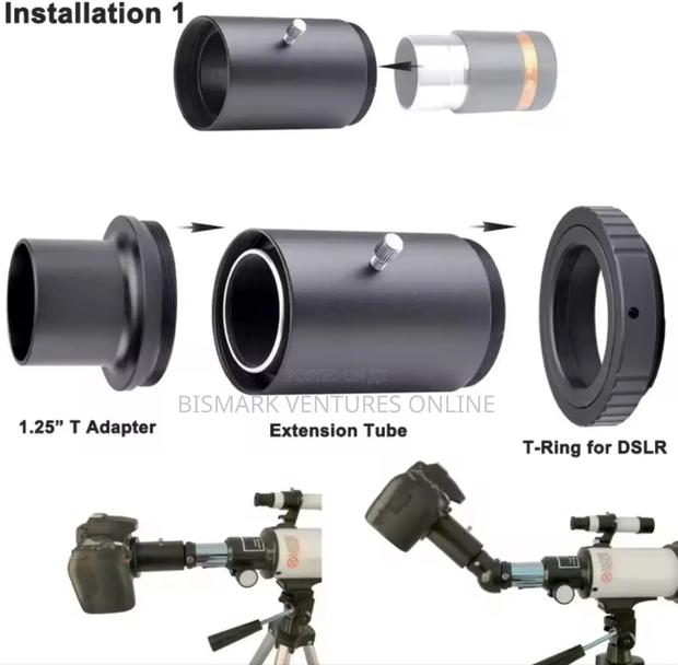 Camera Adapter Extension Tube For Telescopes · Photo 4