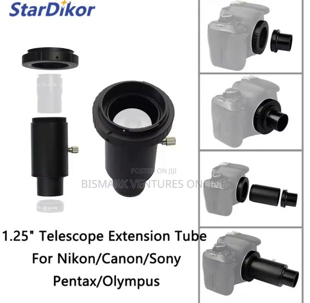 Camera Adapter Extension Tube For Telescopes · Photo 1