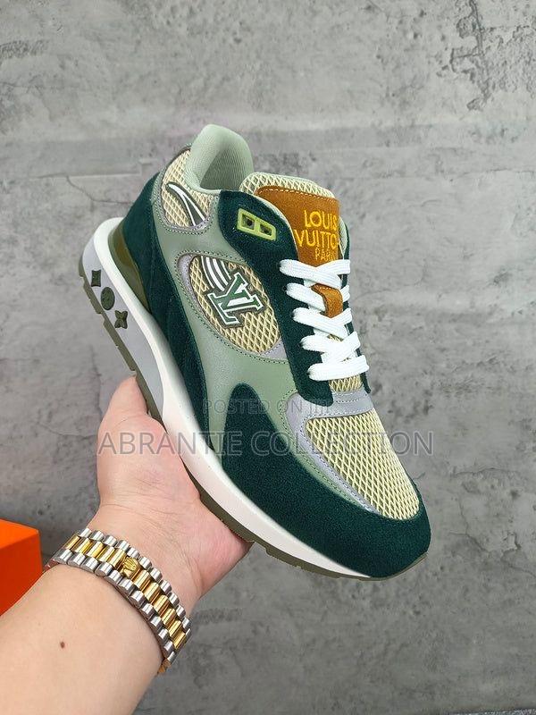 Trainers Louis Vuitton White/Green · Photo 2