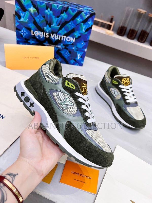 Trainers Louis Vuitton White/Green · Photo 3