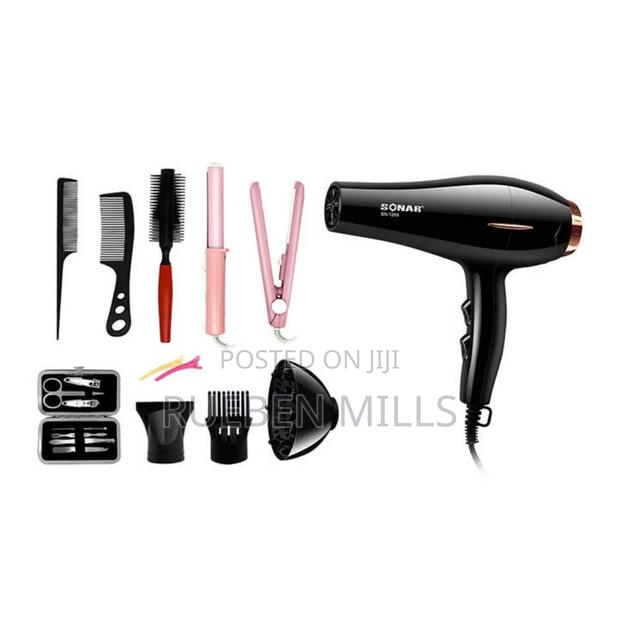 12 in 1 Sonar Sn-1269 Professional Handheld Blow Hair Dryer · Photo 1