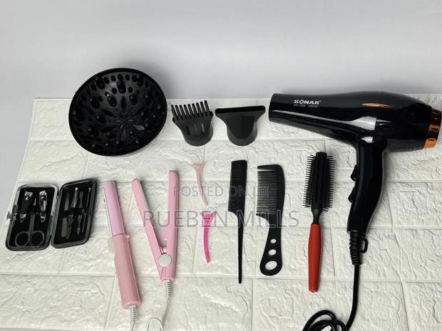 4000w Sonar Sn-1269 Twelve in One High Quality Hair Dryer · Photo 1