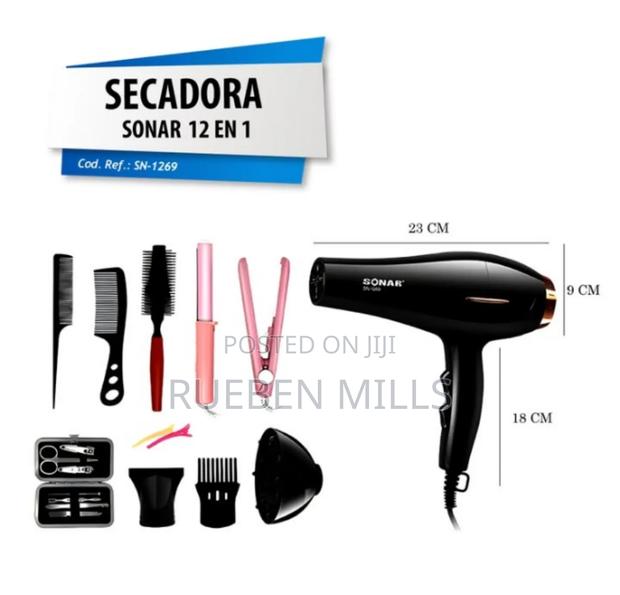12 in 1 Best Quality Sonar Professional Salon Hair Dryer · Photo 1
