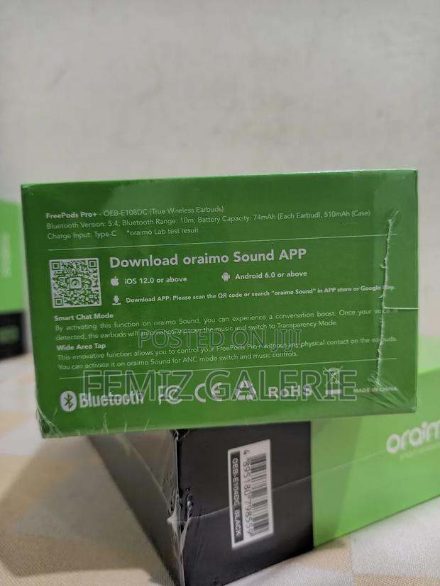 Oraimo Freepods Pro+ Hybrid ANC True Wireless Earbuds · Photo 4