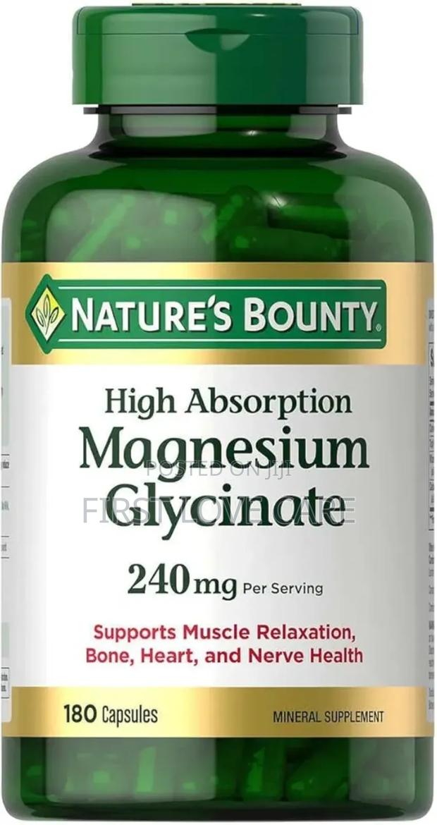 Nature's Bounty Magnesium Glycinate · Photo 1