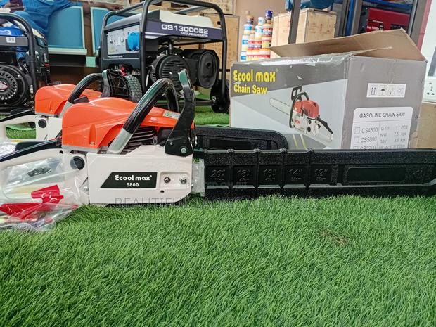 CS5800 Ecoolmax Chain Saw Gasoline Pull Start · Photo 1
