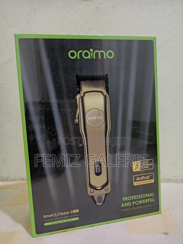 Oraimo Smart Clipper 2-Gold Professional Hair Clipper · Photo 1