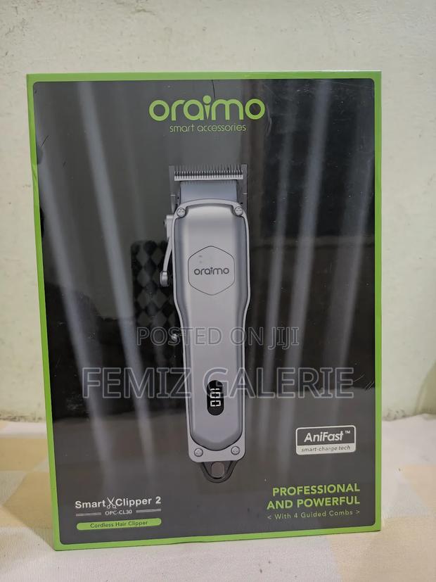 Oraimo Smart Clipper 2-Silver Professional Hair Clipper · Photo 1