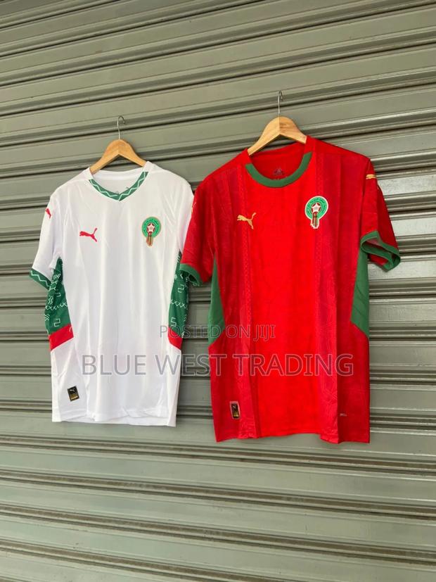 Morocco Home and Away Jerseys · Photo 1