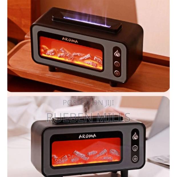 Fine Mist Vintage Fireplace Perfume Diffuser Humidifier · Photo 3