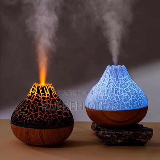 300ml Mini Volcano Design Essential Oil Diffuser Humidifier · Photo 1