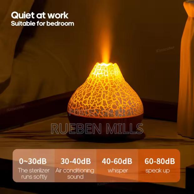 300ml Mini Volcano Design Essential Oil Diffuser Humidifier · Photo 2