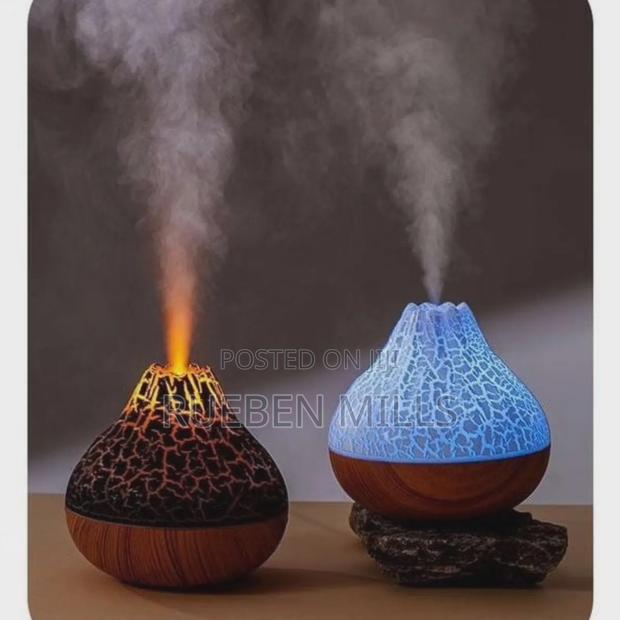 Colorful Display Volcano Air Diffuser Humidifier Freshener · Photo 3