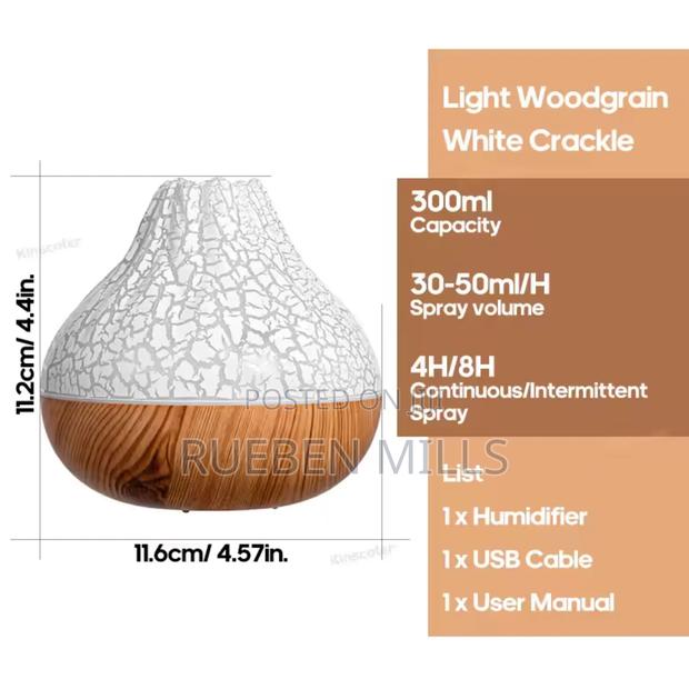 High Quality Volcano Shape Essential Oil Diffuser Humidifier · Photo 2