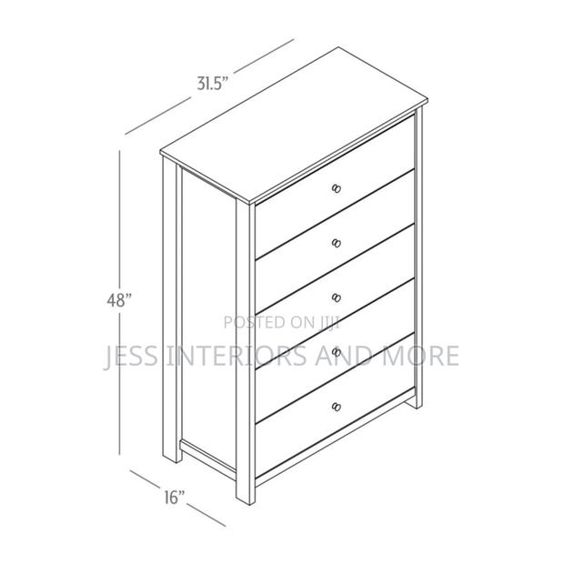 5 Drawer Dresser · Photo 3