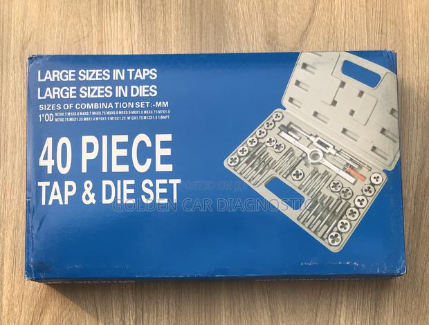 40 Pieces Tap Die Set Kits · Photo 4