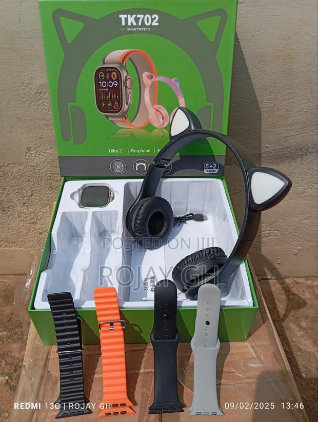 Ultra 2 Tk-702 Smartwatch - Black · Photo 3