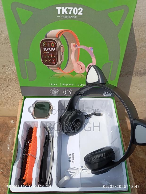 Ultra 2 Tk-702 Smartwatch - Black · Photo 5