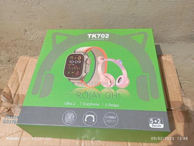 Ultra 2 Tk-702 Smartwatch - Black · Photo 7