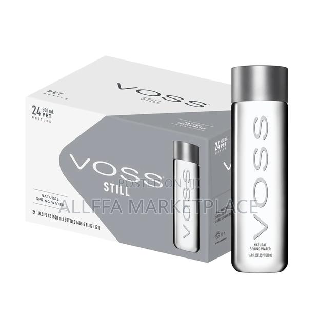 Voss Still Water 24x375ml Glass Bottles