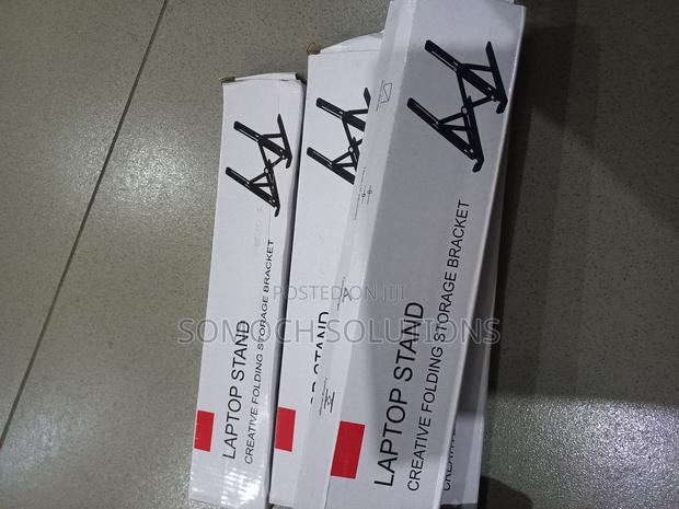 Foldable Laptop Stand Stainless Steel High Quality · Photo 2