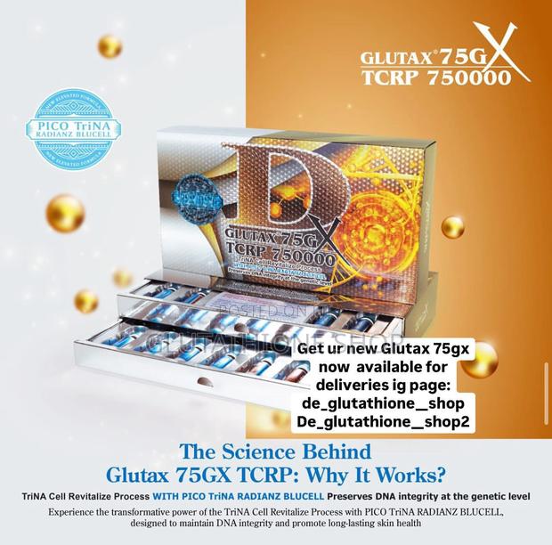 New Glutax 75GX DCRP 750000 DNA Cell Revitalize 14 Sessions · Photo 1